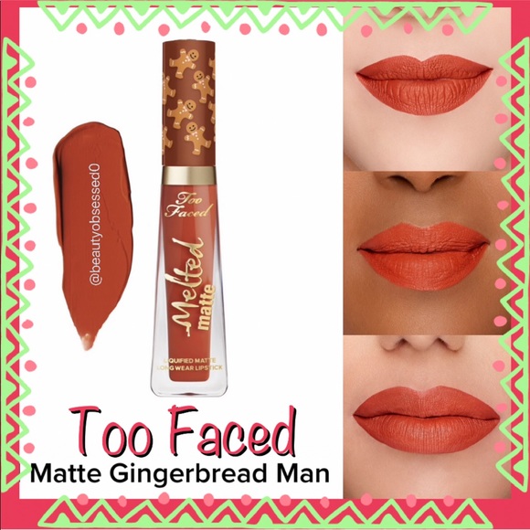 gingerbread man lipstick